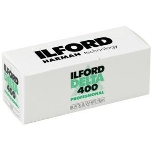 Ilford Delta 400 Professional - Pellicola in Bianco e Nero 120 mm ISO 400, Alta Velocità, Grana Fine