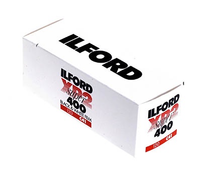 Ilford XP2 Super - Set di 3 pellicole per foto in bianco e nero 120 ad alta sensibilità