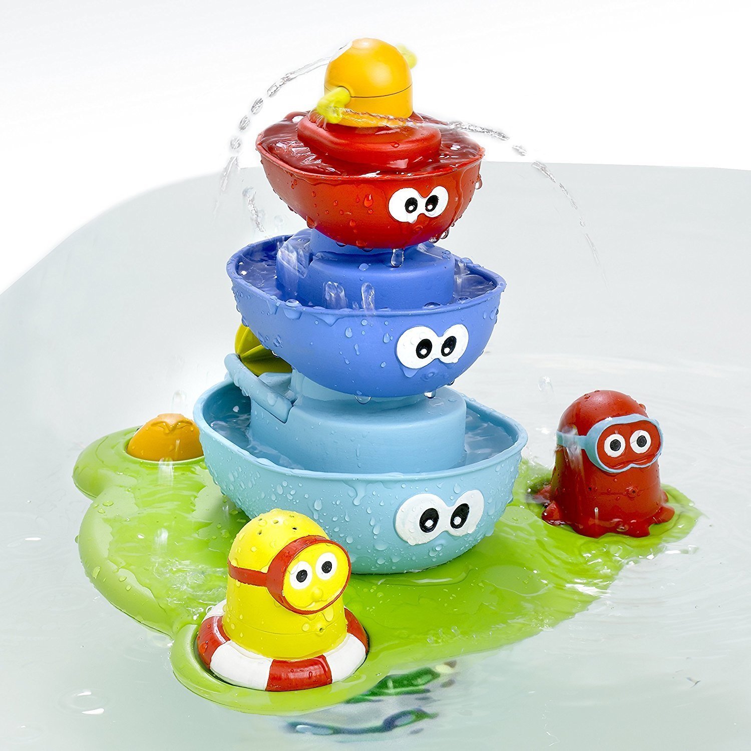 Yookidoo Fontana Magica 40115 - Giocattolo per il Bagno con Spruzzo d'Acqua e Premio Baby Product Award 2011