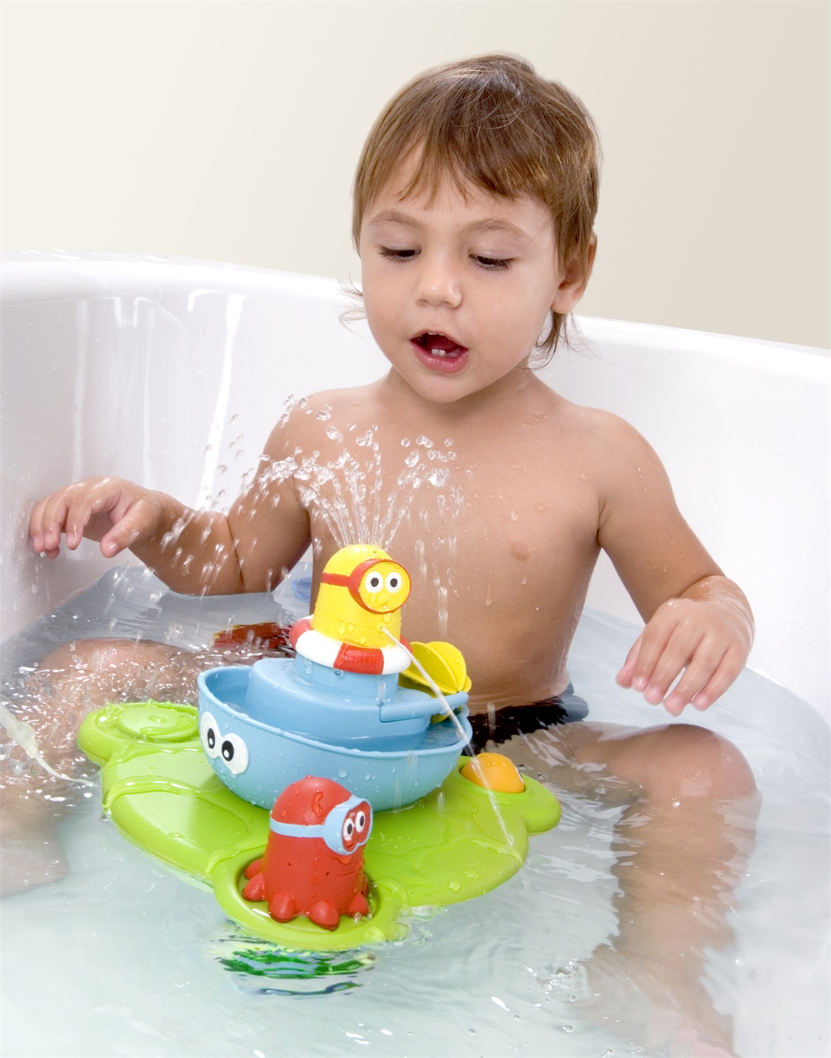 Yookidoo Fontana Magica 40115 - Giocattolo per il Bagno con Spruzzo d'Acqua e Premio Baby Product Award 2011