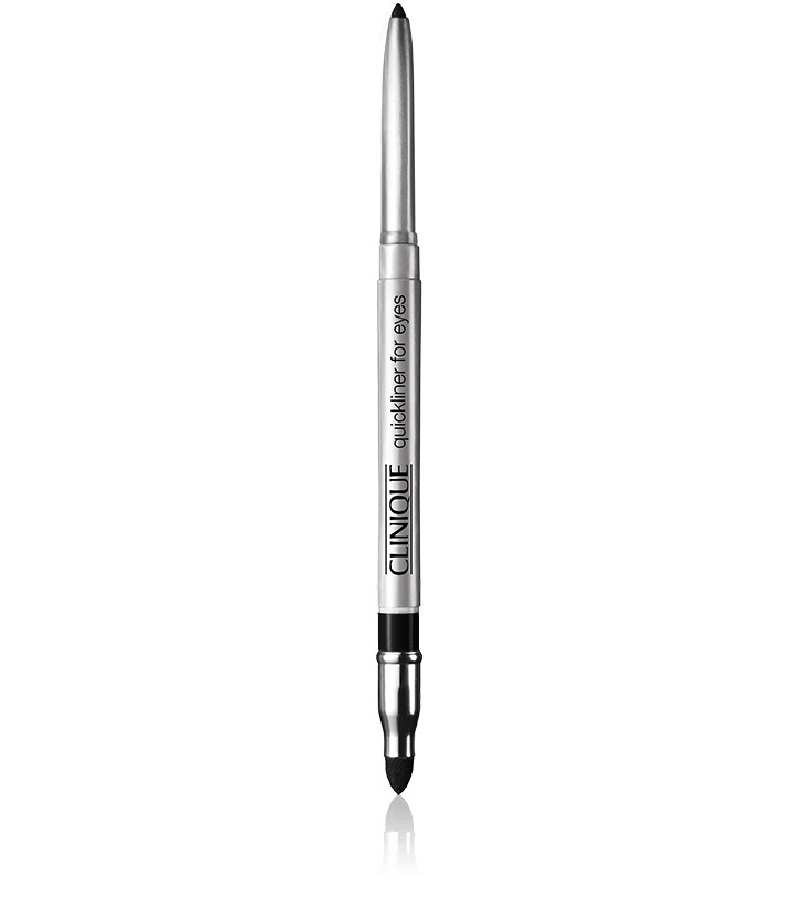 Clinique Quickliner For Eyes - Matita Occhi Automatica 07 Really Black con Sfumino, Lunga Tenuta e Facile Applicazione