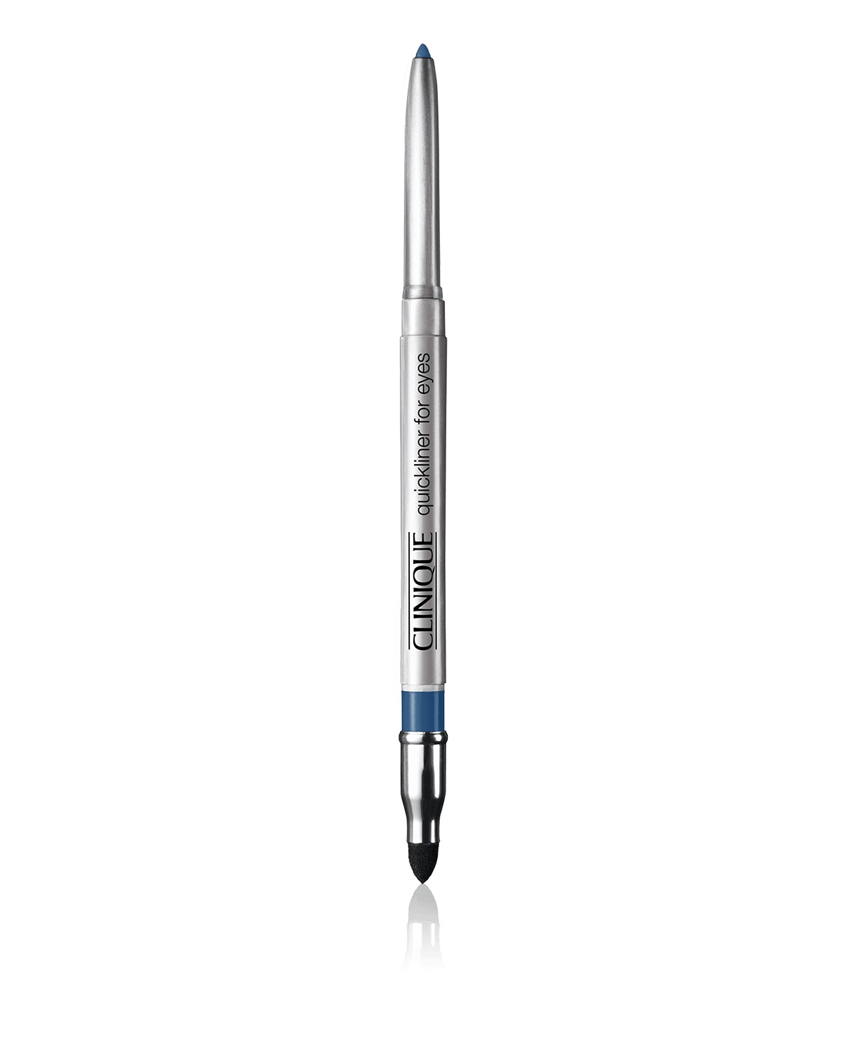 Clinique Quickliner For Eyes - Matita Occhi Automatica 08 Blue Grey, 0.28 g, con Sfumino, Lunga Tenuta e Resistente all'Acqua