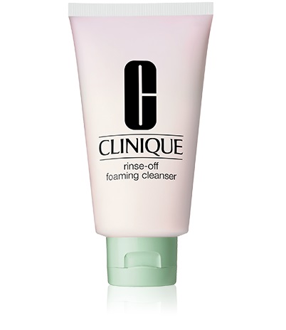 Clinique All About Clean Rinse-Off Foaming Cleanser - Struccante in crema-mousse per pelli miste e grasse, 150 ml