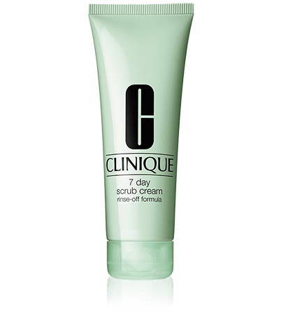 Clinique 7 Day Scrub Cream Rinse-Off Formula - Esfoliante Granulare in Crema per Tutti i Tipi di Pelle - 100 ml