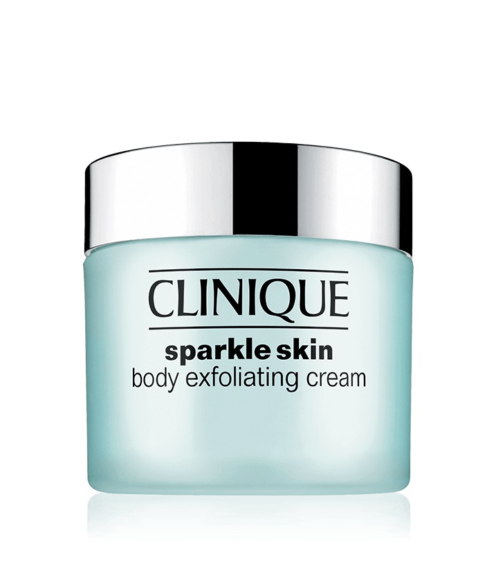Clinique Sparkle Skin Body Exfoliating Cream 250 ml - Crema Esfoliante per il Corpo, Levigante e Rinvigorente
