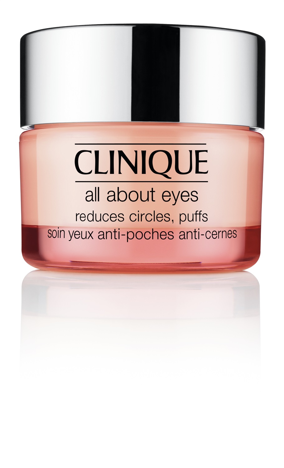 Clinique All About Eyes - Crema Gel Contorno Occhi 30 ml, Idratante Anti-occhiaie e Anti-borse, Formula Leggera Testata Oftalmologicamente