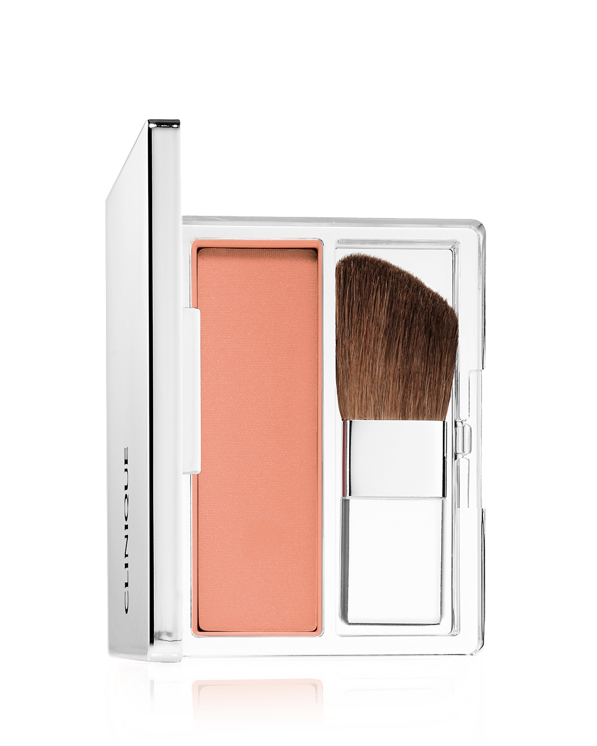 Clinique Blushing Blush Powder - Fard in Polvere 102 Innocent Peach, 6g, Formula Setosa e Modulabile