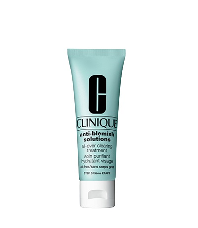 Clinique Anti-Blemish Solutions All-Over Clearing Treatment - Crema Idratante Purificante 50ml per pelle soggetta a imperfezioni