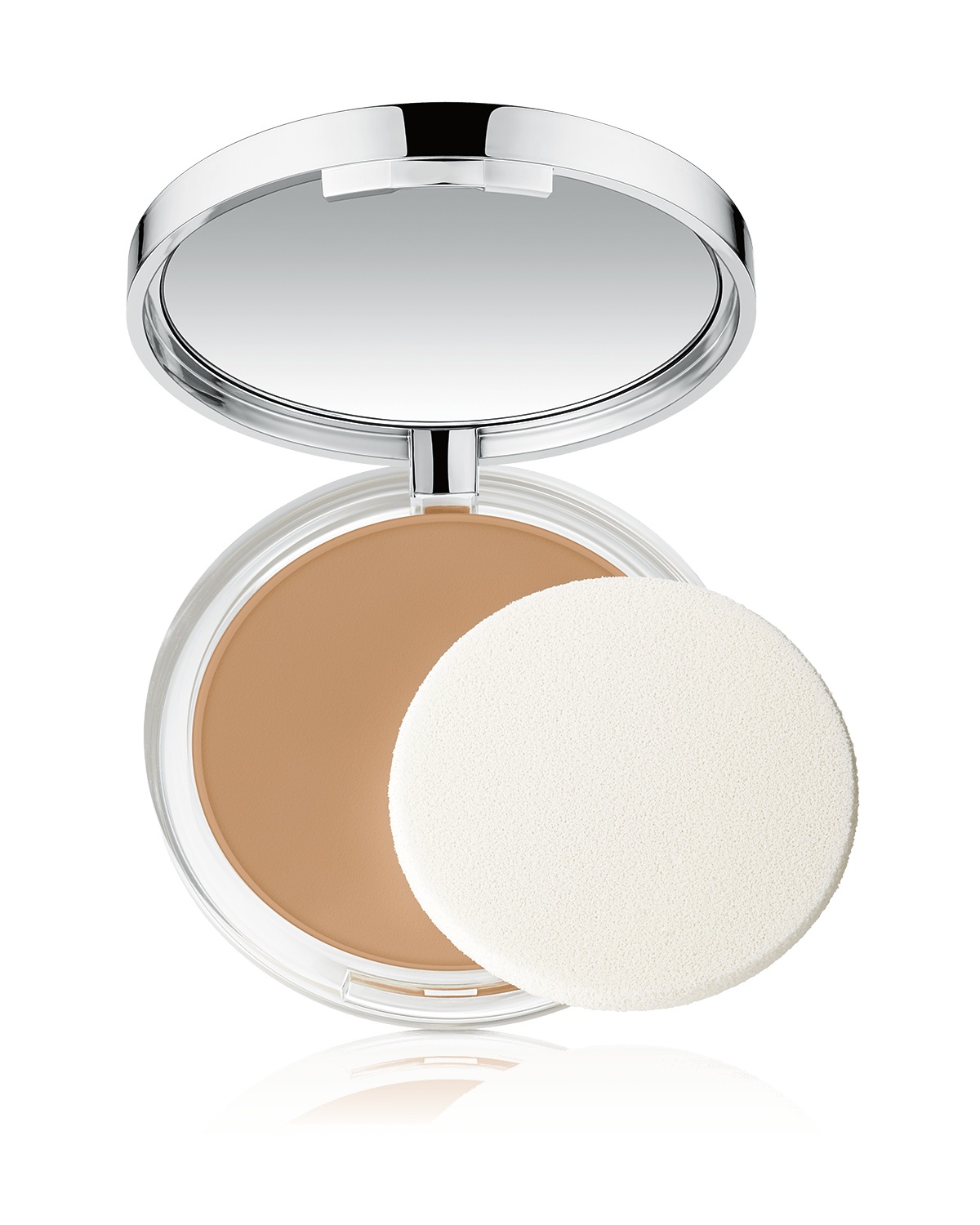 Clinique Almost Powder Makeup SPF 15, Fondotinta in Polvere Compatta 06 Deep, 10g - Leggero e Idratante con Protezione Solare