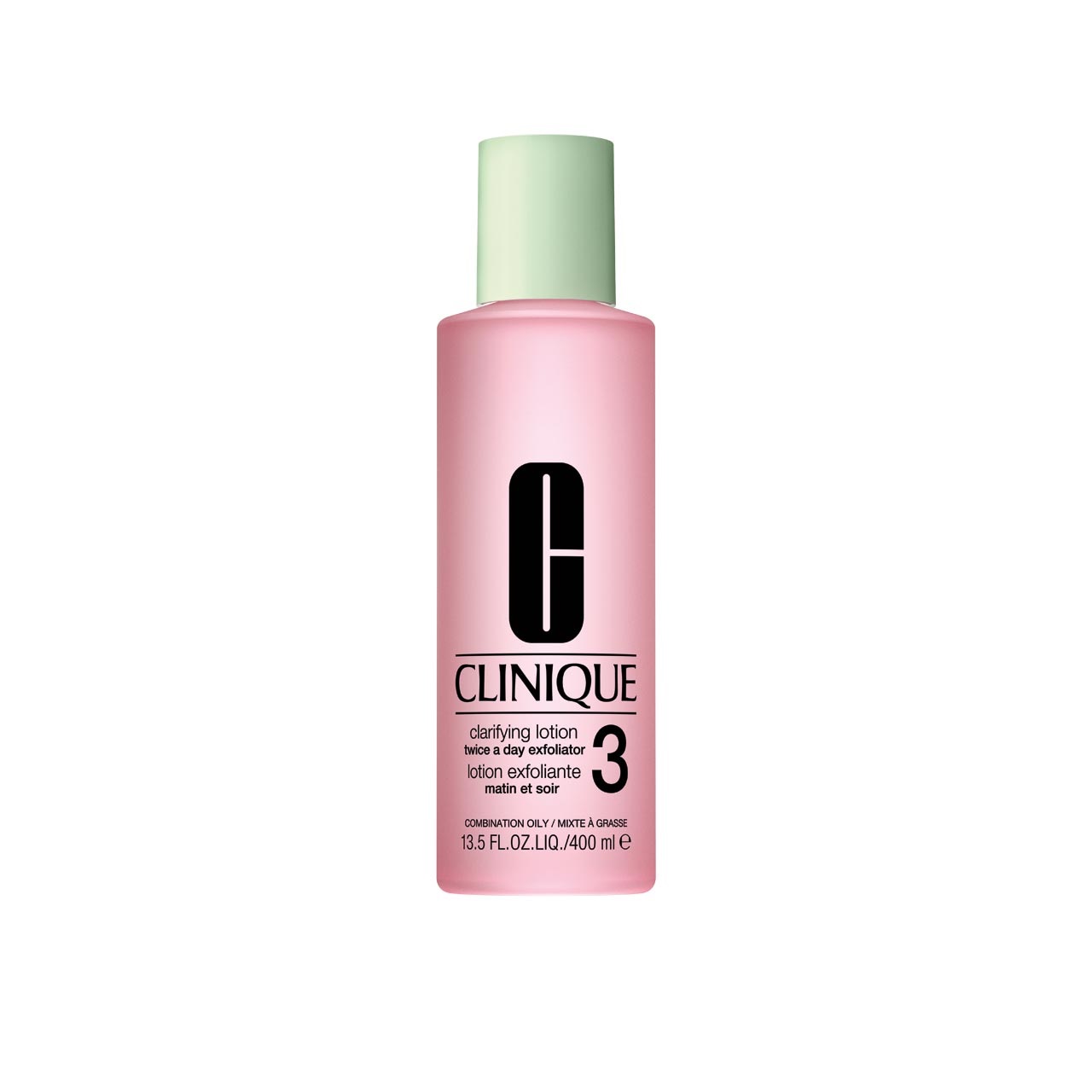 Clinique Clarifying Lotion 3 - Lozione Esfoliante 400 ml per Pelle Normale a Oleosa