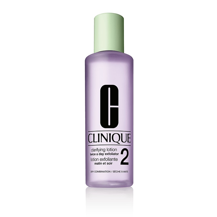 Clinique Clarifying Lotion 2 - Lozione Esfoliante per Pelle da Arida a Normale 200 ml