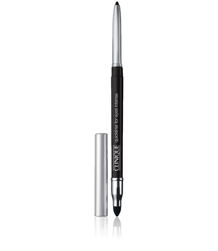 Clinique Quickliner For Eyes Intense - Matita Automatica per Occhi 09 Intense Ebony, Effetto Khol, 0,28g