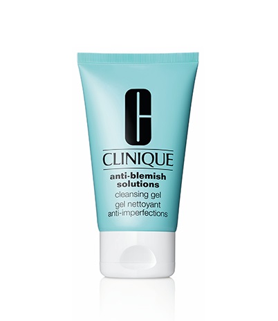 Clinique Anti-Blemish Solutions Cleansing Gel 125 ml - Gel Detergente Privo di Oli per Eruzioni Cutanee