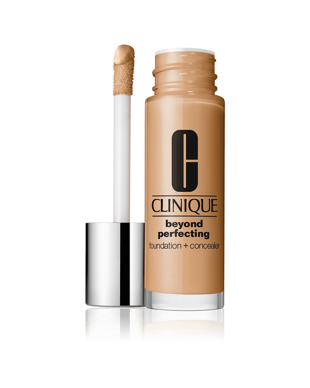 Clinique Beyond Perfecting Fondotinta e Correttore 2 in 1 - 30 ml, Tonalità 11 Honey, Copertura Totale, Formula Leggera e Idratante