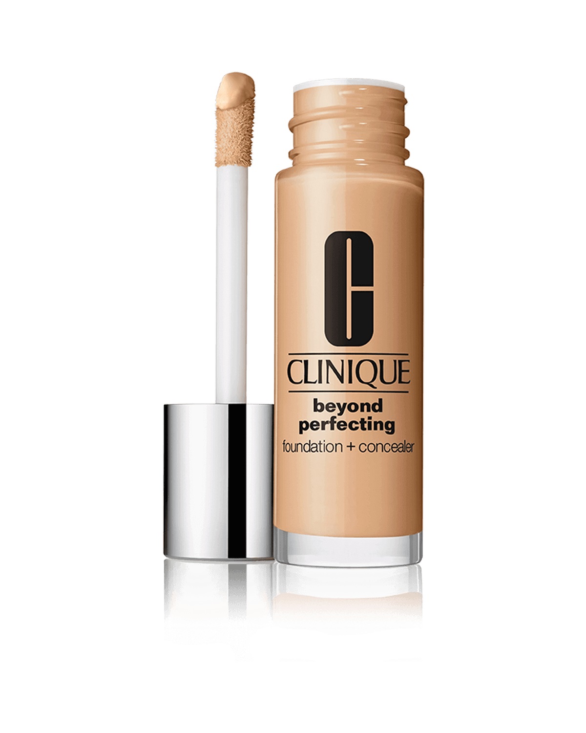 Clinique Beyond Perfecting Fondotinta e Correttore 2 in 1 - 6.5 Buttermilk, 30 ml, Formula Leggera e Idratante