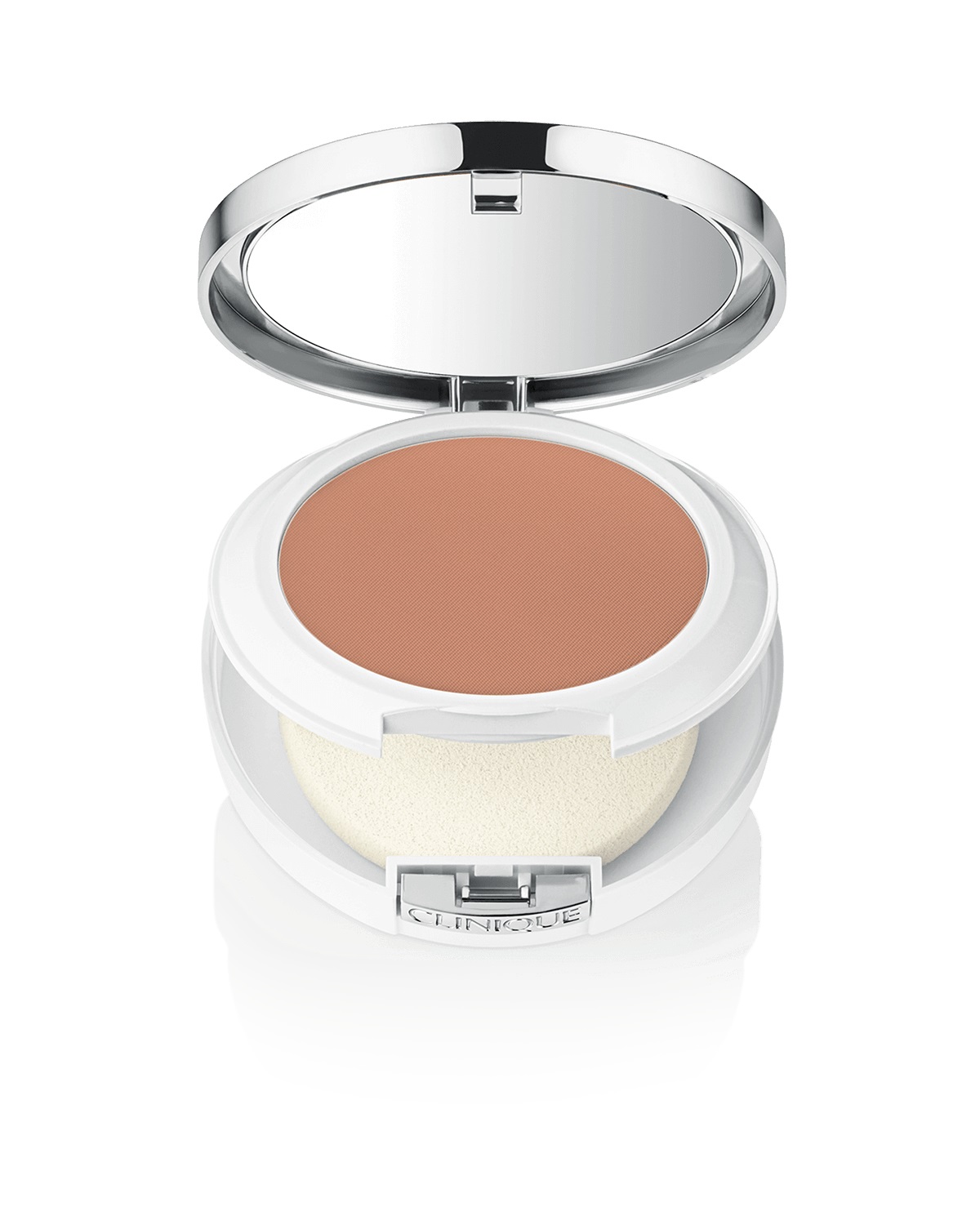 Clinique Beyond Perfecting Powder Foundation Concealer 07 Cream Chamois 14,5 g - Fondotinta e Correttore in Polvere 2 in 1 per un Look Naturale e Perfetto