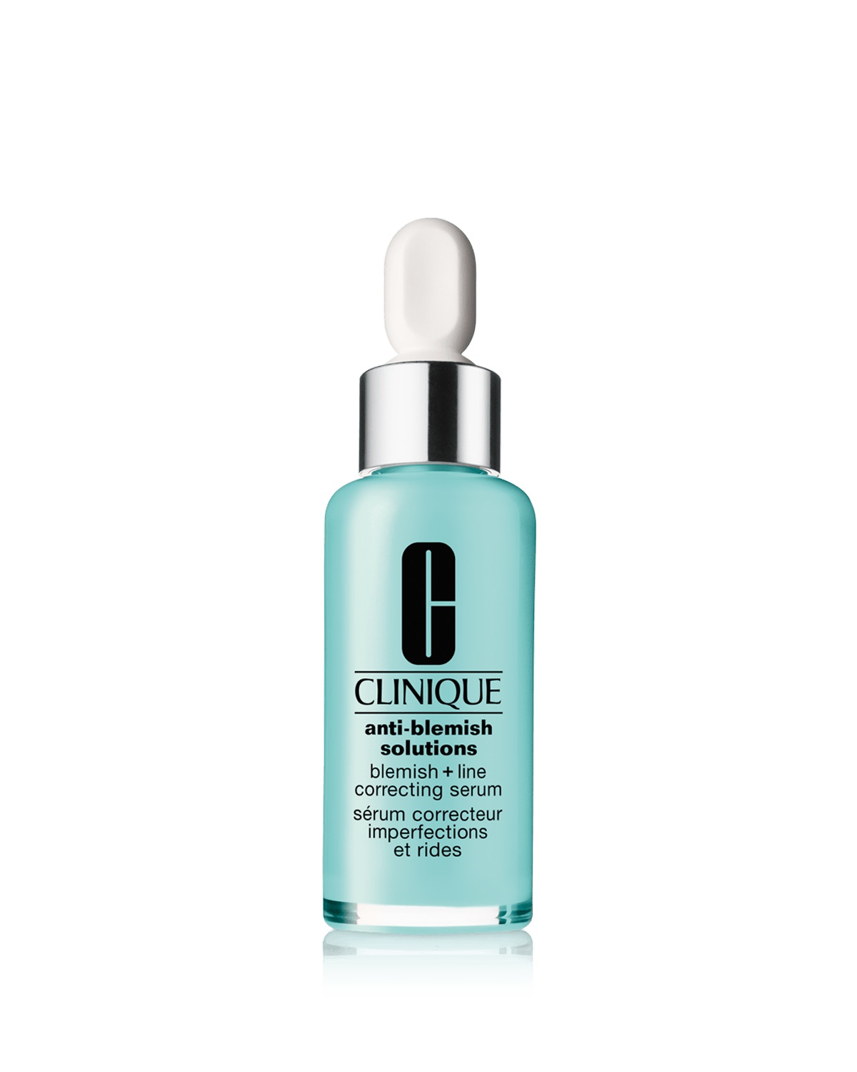 Clinique Anti-Blemish Solutions Blemish Line Correcting Serum 30 ml - Siero Viso per Pelle Matura, Previene Eruzioni Cutanee e Riduce Linee e Rughe