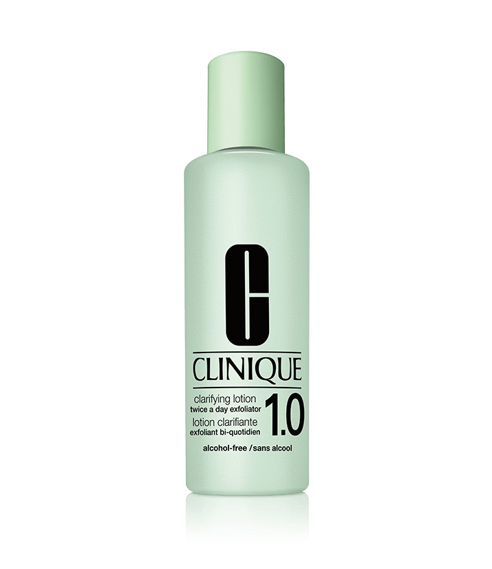 Clinique Clarifying Lotion 1.0 Priva Di Alcool 400ml - Lozione Esfoliante per Pelle Sensibile e Delicata