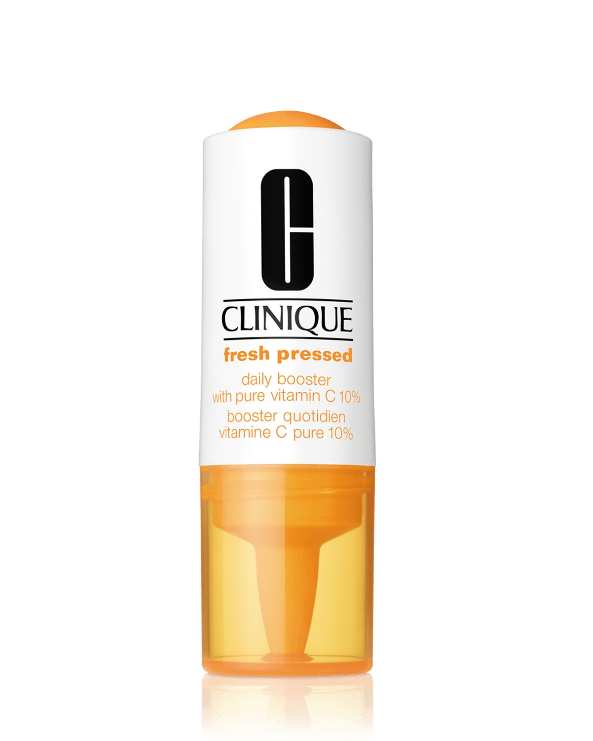 Clinique Fresh Pressed Daily Booster con Vitamina C Pura 10% - Trattamento Illuminante e Uniformante Viso 4x8,5 ml