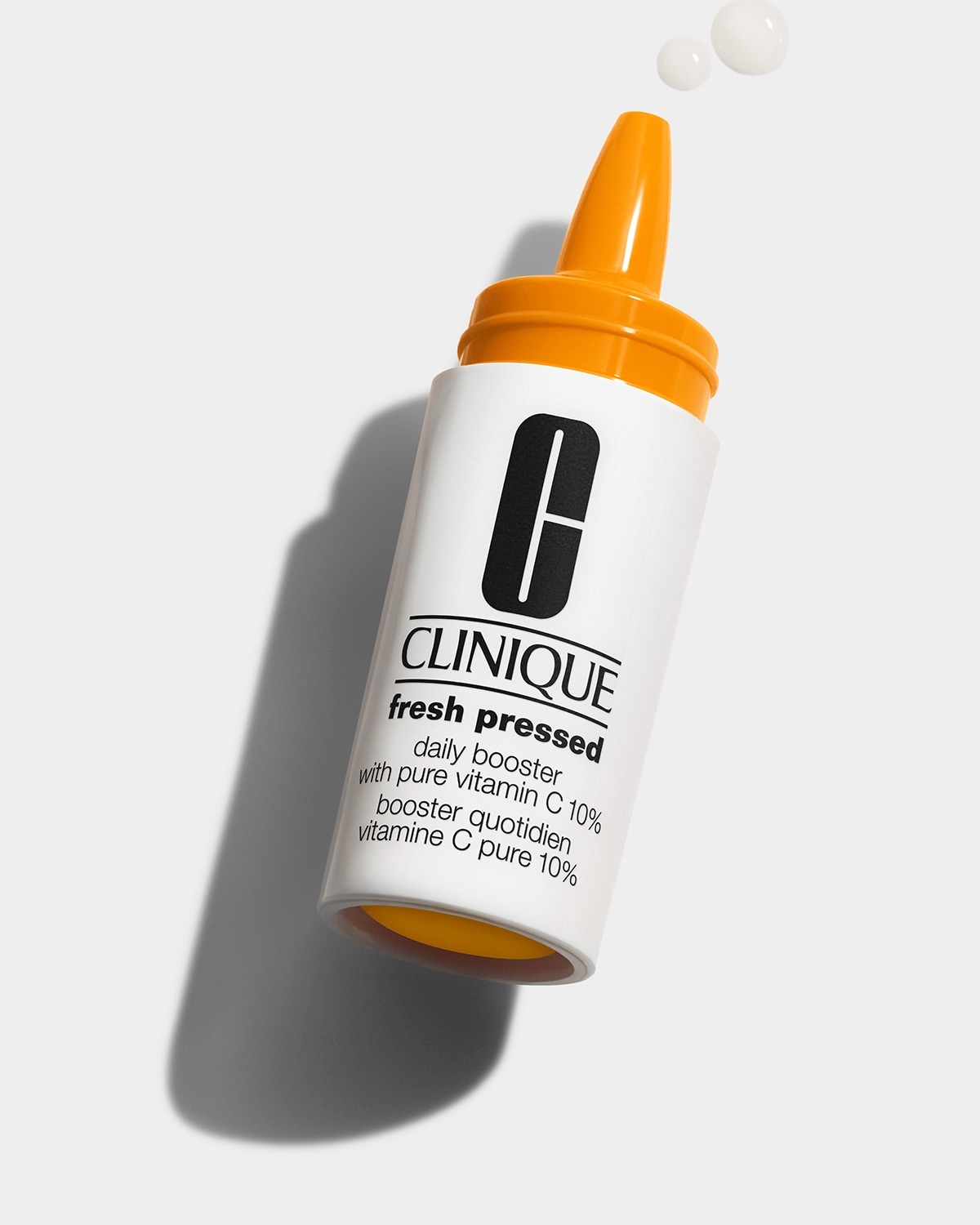 Clinique Fresh Pressed Daily Booster con Vitamina C Pura 10% - Trattamento Illuminante e Uniformante Viso 4x8,5 ml