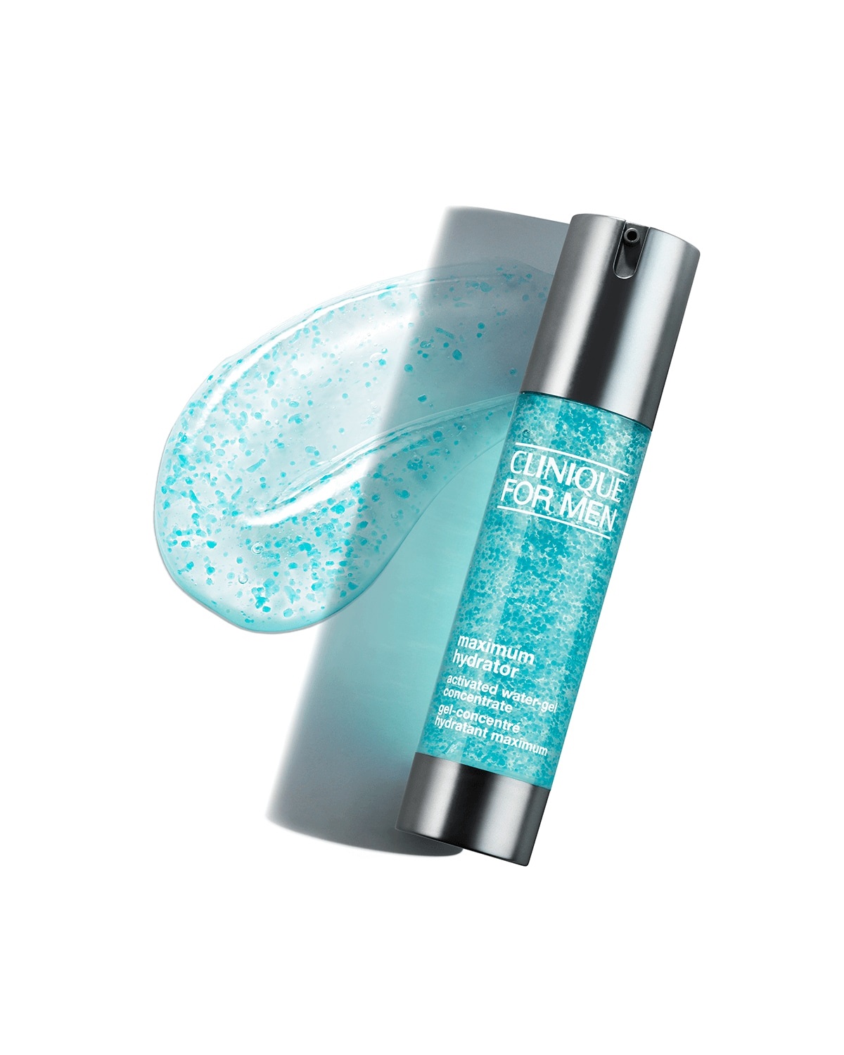 Clinique For Men Maximum Hydrator Activated Water-Gel Concentrate, 48 ml - Idratante Intensivo per Uomo