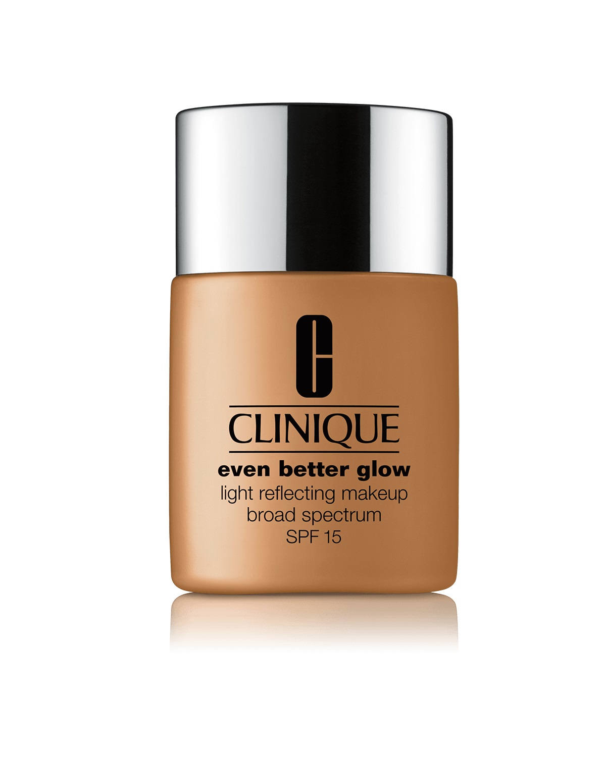 Clinique Even Better Glow Light Reflecting Makeup SPF 15 - Fondotinta Illuminante Golden 114, 30ml - Copertura Leggera a Media, Effetto Luminoso