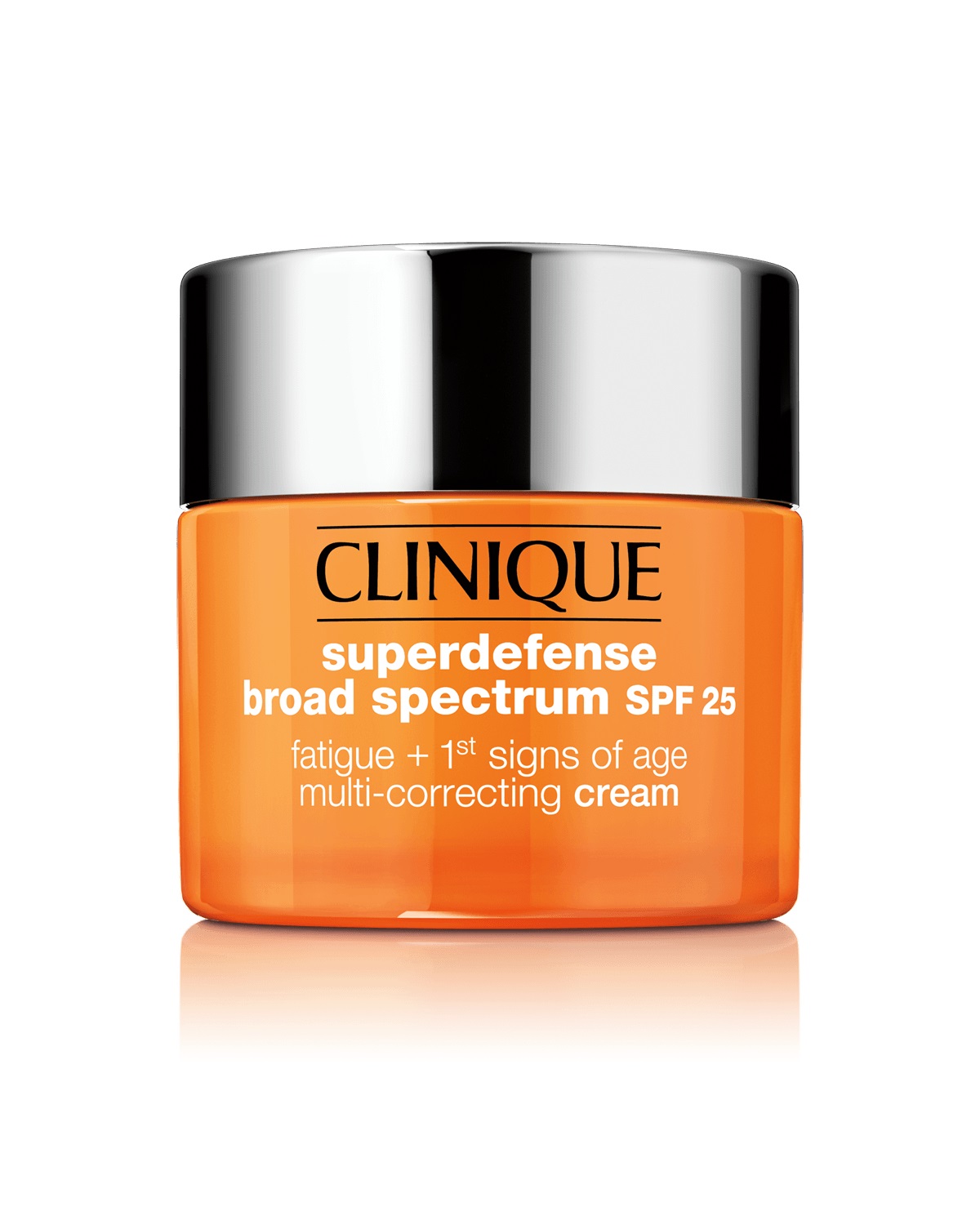 Clinique Superdefense SPF 25 Crema Viso Multi-Correttiva Anti-Fatica e Prevenzione Antietà per Pelli Normali, Miste e Grasse - 50ml