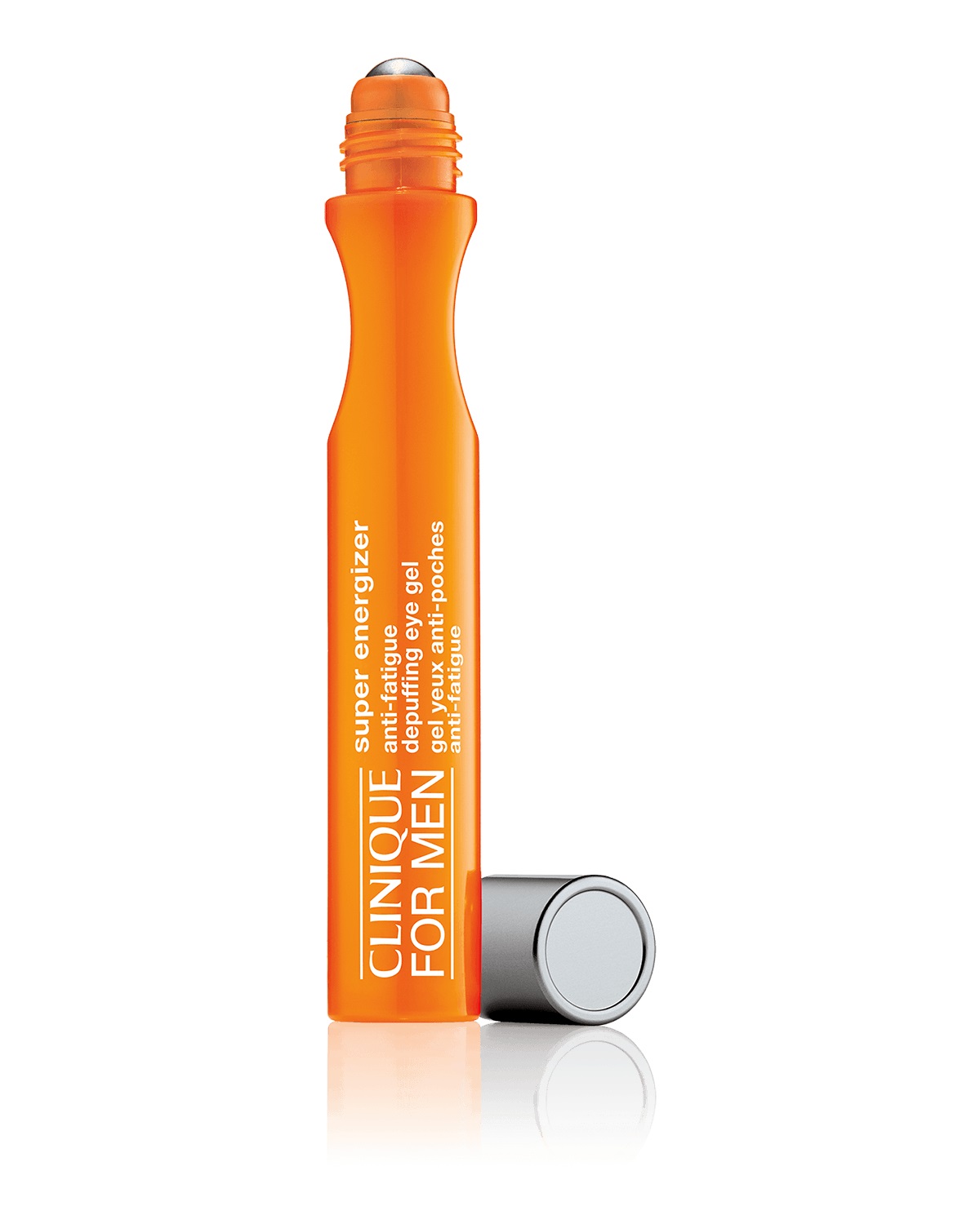 Clinique Super Energizer Anti-Fatigue Depuffing Eye Gel 15 ml - Gel Roll-On Rinfrescante per Occhi, Idratante e Decongestionante