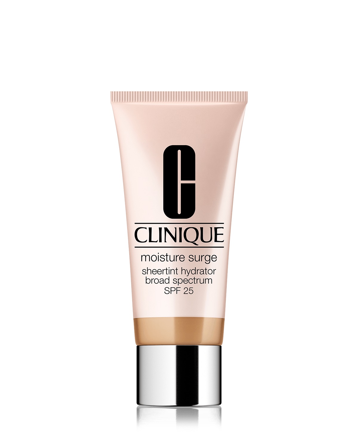 Clinique Moisture Surge Sheertint Hydrator Broad Spectrum SPF 25 - Crema Idratante Colorata 40 ml, Light-Medium (Shade 03), 12 Ore di Idratazione
