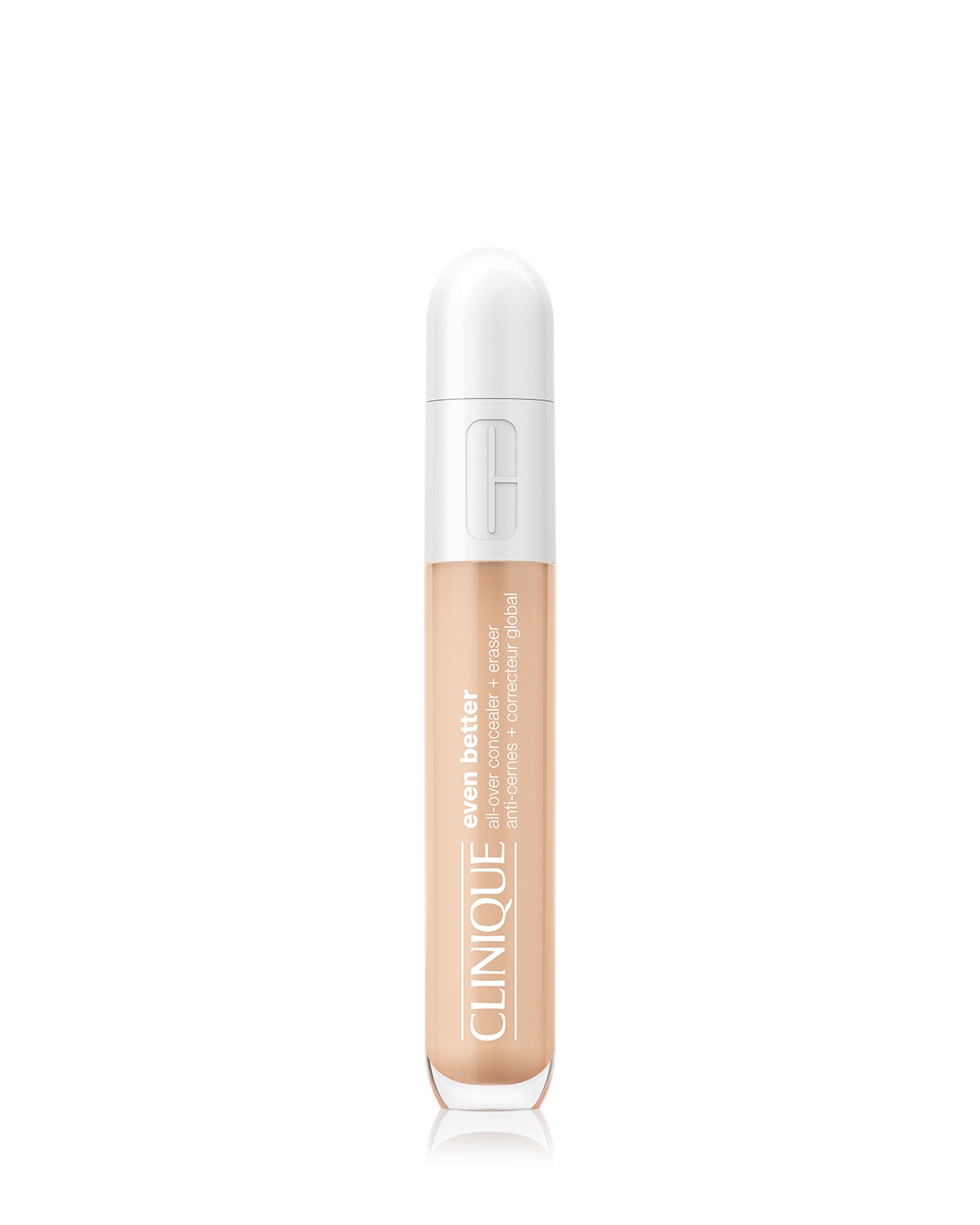 Clinique Even Better All-Over Concealer Eraser CN28 Ivory - Correttore Leggero a Copertura Totale, 6 ml con Vitamina C e Acido Ialuronico