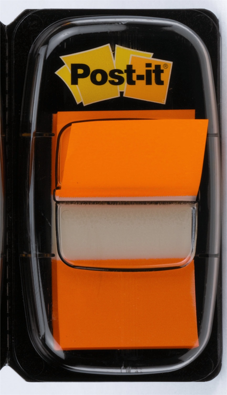 Post-it Index 680-4 Segnapagina Medium Arancio - 50 Fogli Autoadesivi, Removibili e Scrivibili - 25,4 x 43,2 mm