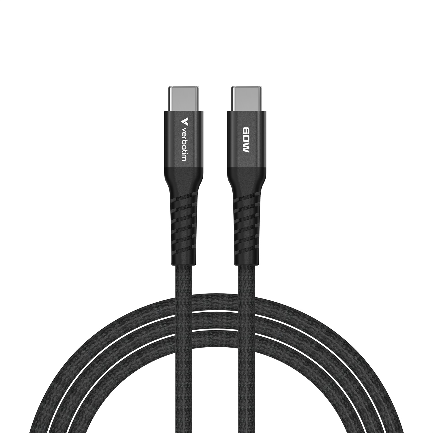Verbatim Cavo Magnetico Sync & Charge USB-C to USB-C 1,2 m 60W Nero