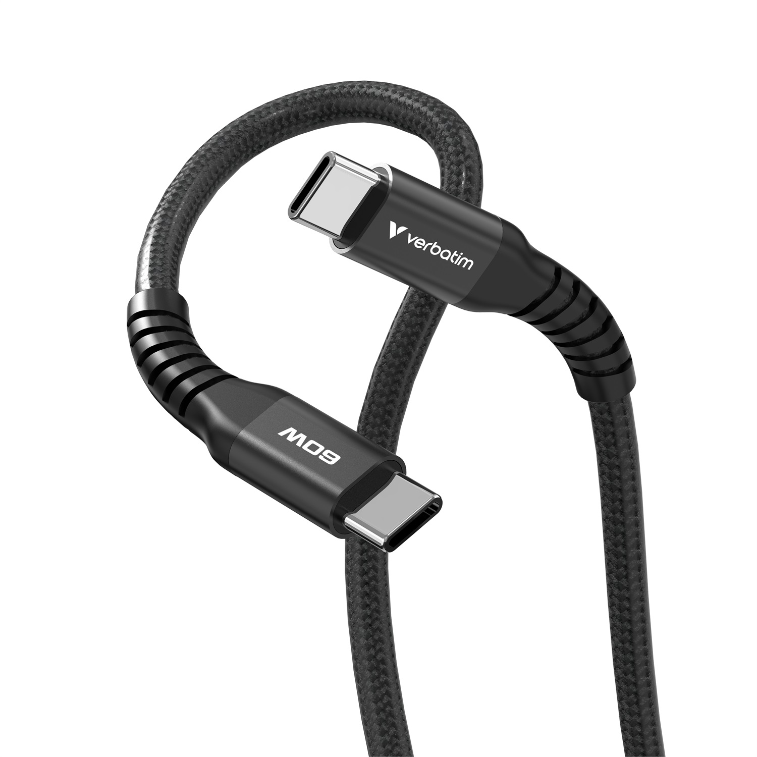 Verbatim Cavo Magnetico Sync & Charge USB-C to USB-C 1,2 m 60W Nero