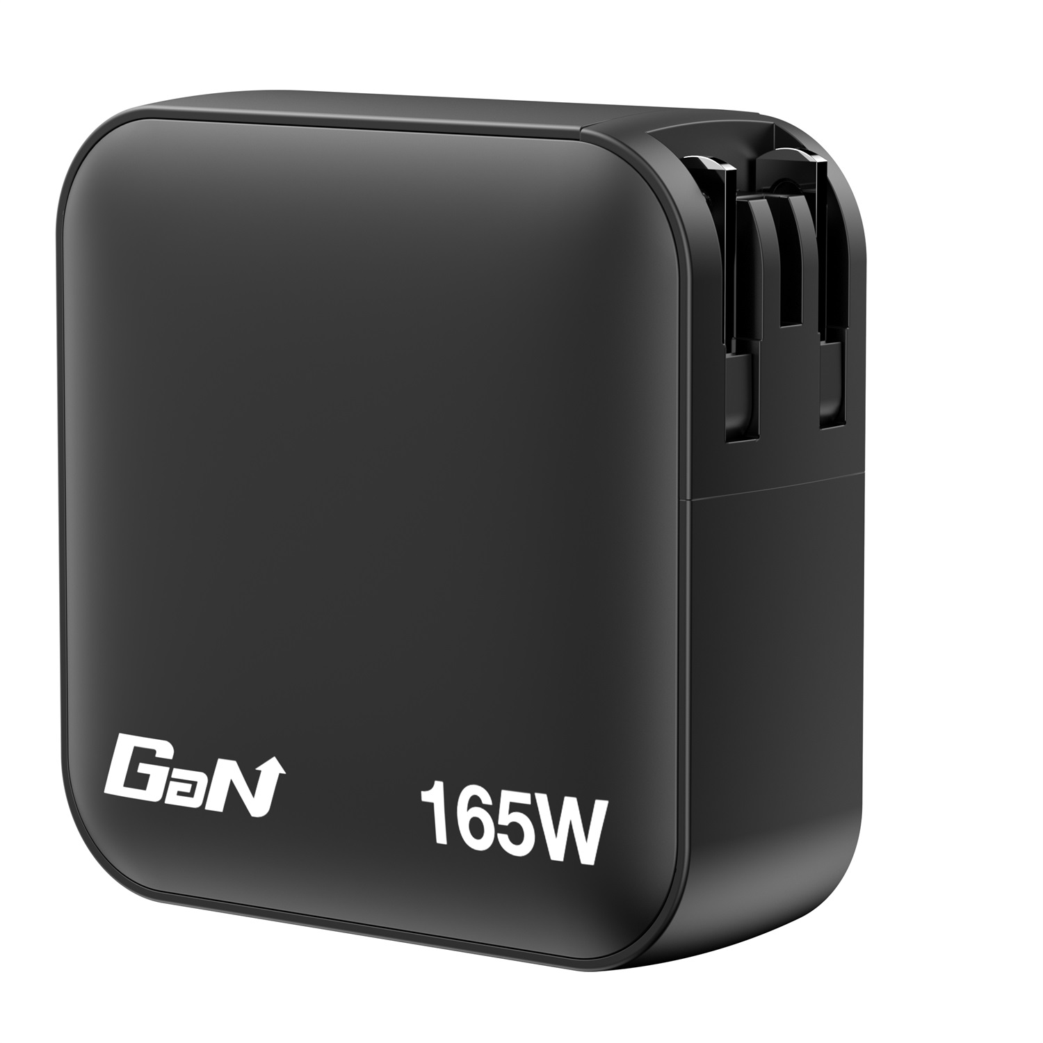 Verbatim Mini GaN Charger 165W Universale Nero AC Ricarica rapida Interno 4 Porte