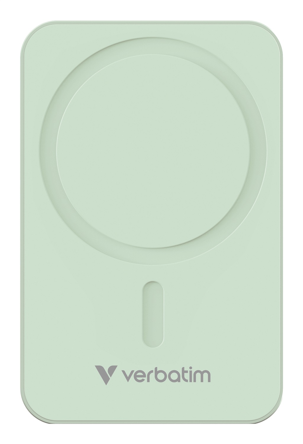 Verbatim Charge 'n' Go Essentials - Power Bank MagSafe 20.000 mAh, Ricarica Rapida 15 W, Compatibile con iPhone 12/13/14/15/16 Pro, Cavo USB-C incluso, Verde