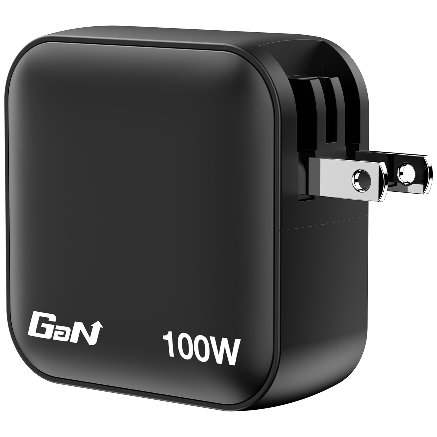 Verbatim Mini GaN Charger 100W Universale Nero - Caricatore Interno AC con 3 Porte USB Tipo C