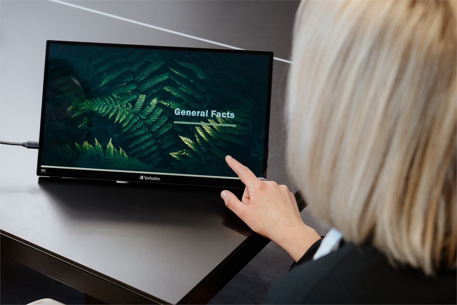 Verbatim Monitor PC Portatile Touchscreen 15.6