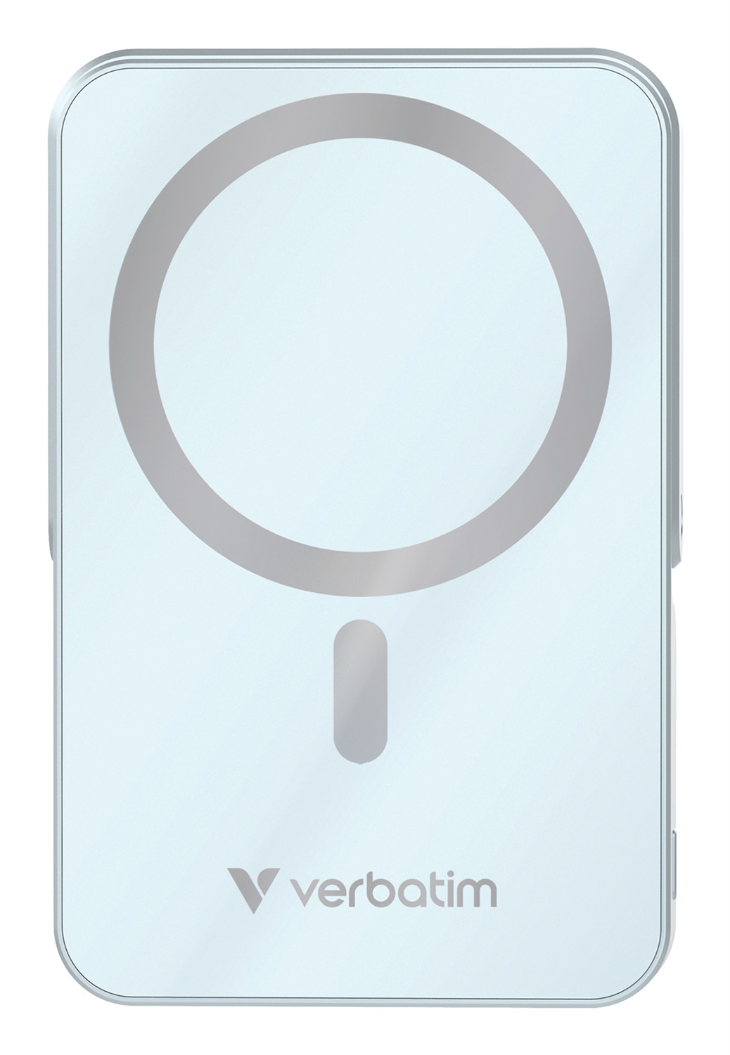 Verbatim Charge 'n' Go MagSafe Power Bank 10000 mAh Blu - Ricarica Wireless 15W, PD 22W, Display LED e Supporto Pieghevole