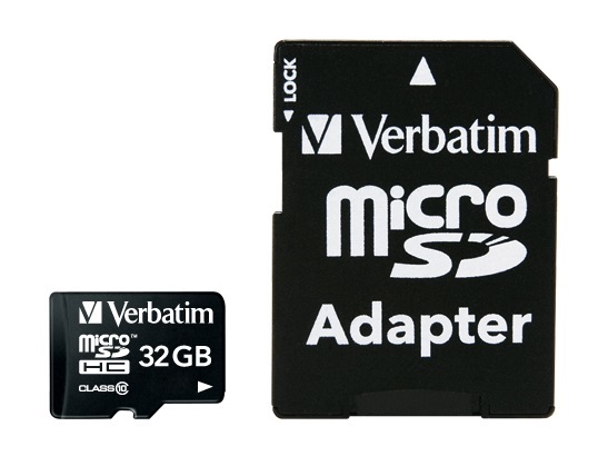 Verbatim Premium MicroSDHC 32 GB Classe 10 con Adattatore - Fino a 45 MB/s