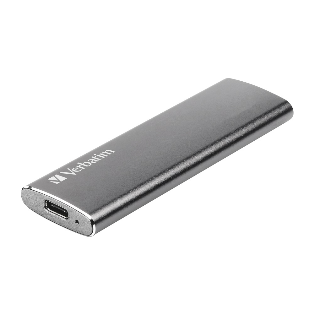 Verbatim SSD Esterno Vx500 - 240 GB - USB tipo-C - 3.2 Gen 2 (3.1 Gen 2) - Velocità fino a 500 MB/s - Argento