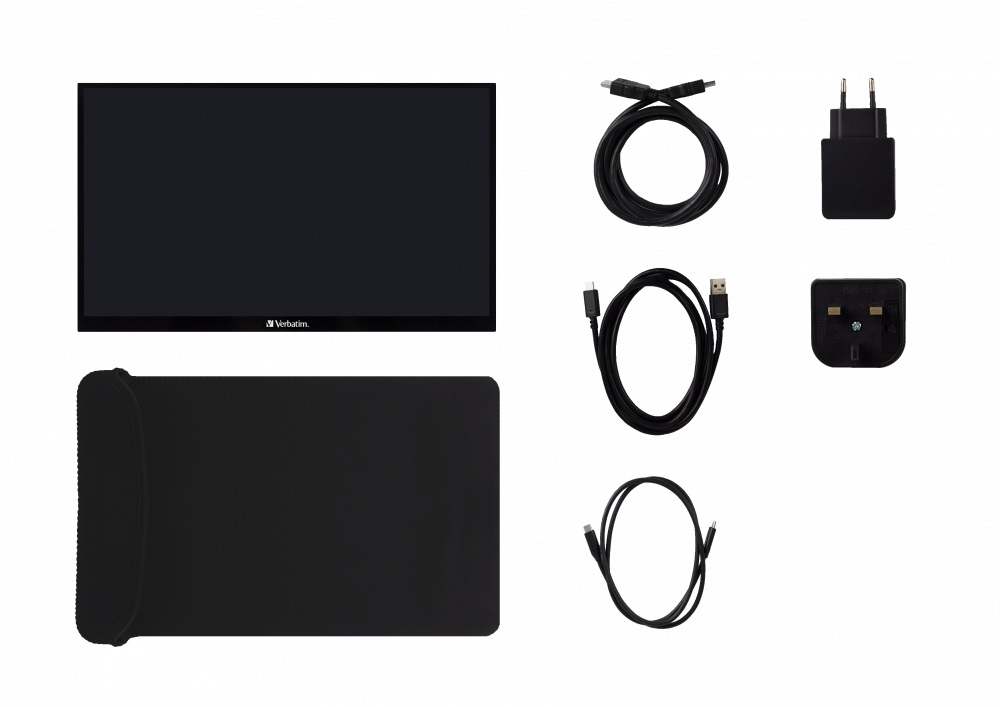 Verbatim PMT-15 Monitor Portatile Touchscreen 15.6