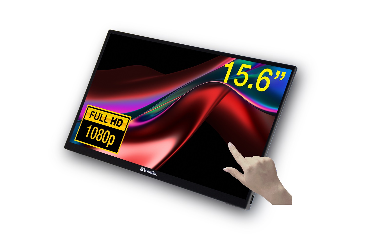 Verbatim PMT-15 Monitor Portatile Touchscreen 15.6