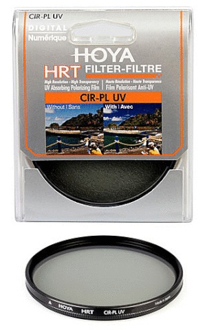 Hoya HRT CIR-PL 55mm Filtro Polarizzatore Circolare e UV - Riduzione Riflessi e Alta Trasmissione