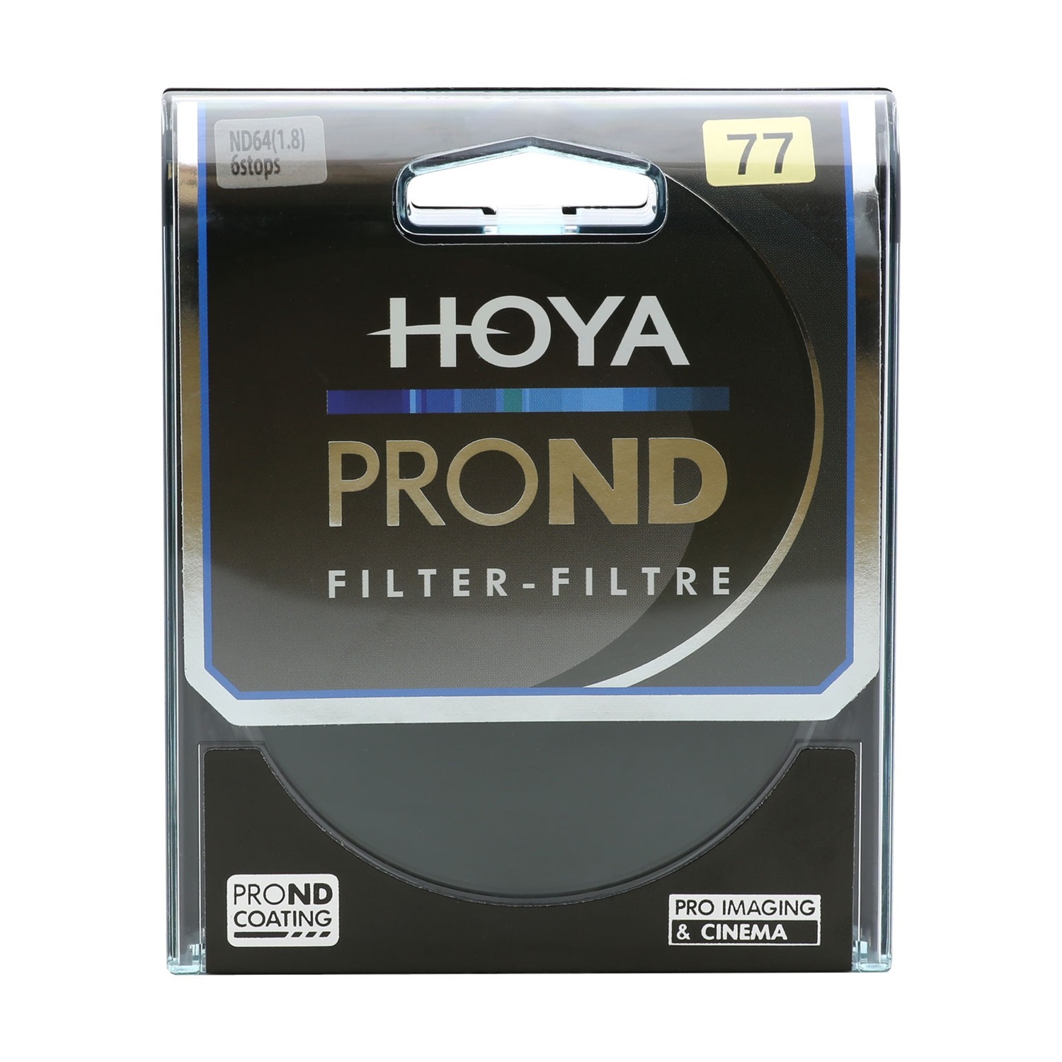 Hoya Pro ND64 Filtro a Densità Neutra 72mm - Riduzione Luce 6 Stop, Rivestimento ACCU-ND