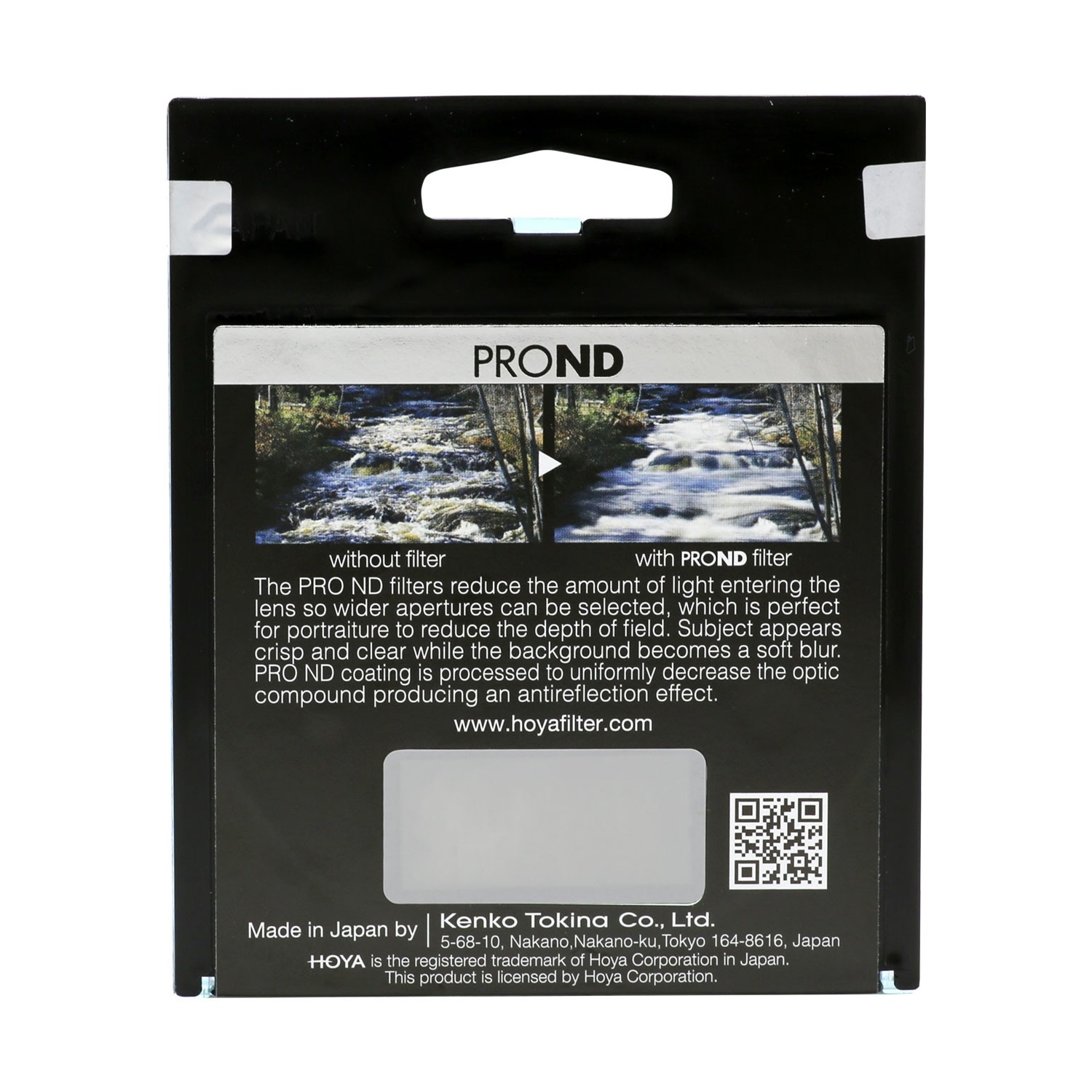 Hoya Pro ND64 Filtro a Densità Neutra 72mm - Riduzione Luce 6 Stop, Rivestimento ACCU-ND