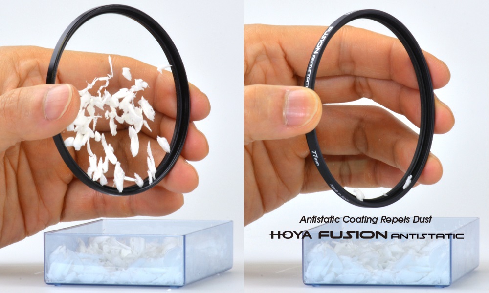 Hoya Fusion Antistatic Protector 105 mm - Filtro Protettivo con Rivestimento Antistatico e Alta Trasmissione