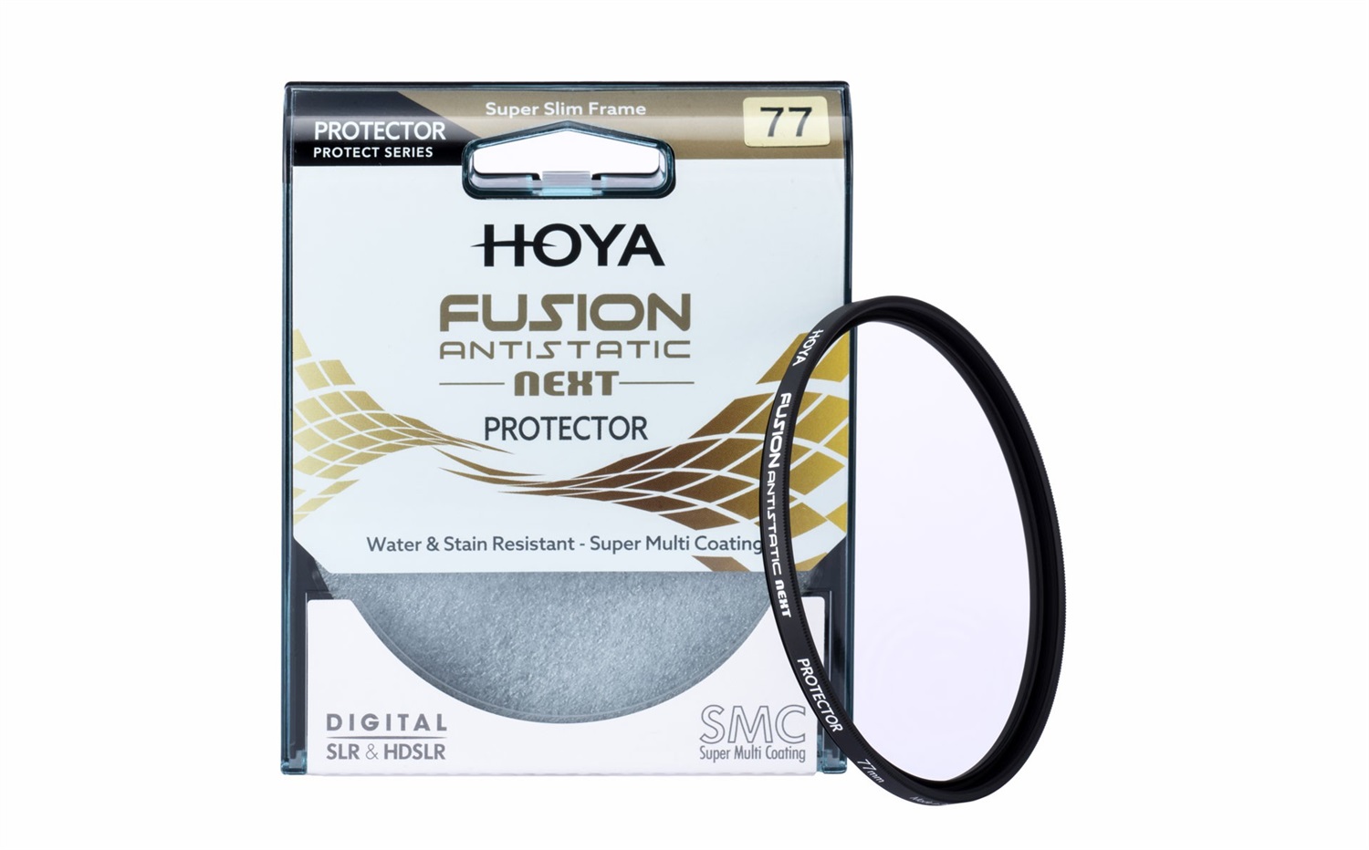 Hoya Filtro Protettivo Fusion Antistatic Next 72mm - Rivestimento Antistatico e Idrofobico, Alta Trasmissione della Luce