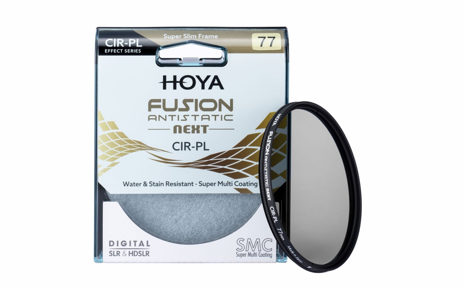 HOYA Filtro Polarizzatore Circolare Fusion Antistatic Next 67mm - 18 Strati Super Multi-Coated, Repellente alla Polvere e Elettricità Statica