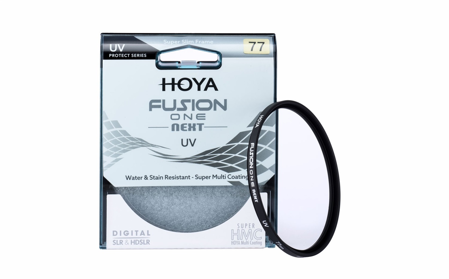HOYA FUSION ONE NEXT Filtro UV 82mm - Vetro Ottico di Alta Qualità, 18 Strati di Rivestimento, Alta Trasmissione della Luce, Resistente a Macchie e Idrorepellente
