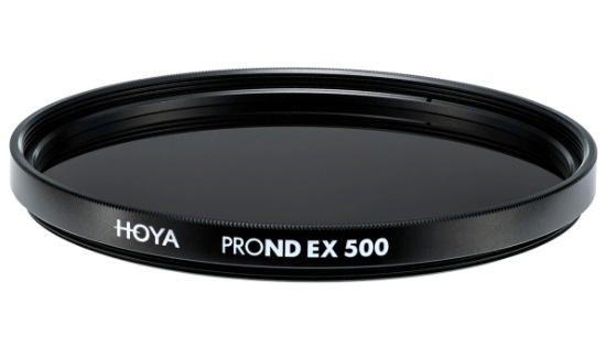 HOYA Filtro a Densità Neutra PROND EX 500 ND2,7 72mm - Vetro Ottico Minerale con Trattamento Antiriflesso